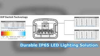 Dualrays D5 LED ট্রাই প্রুফ লাইট IP65 শক্তি দক্ষ