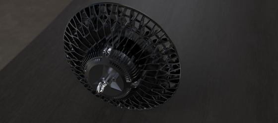 UFO LED হাই বে লাইট AC100 AC240V 200W SMD3030 PIR সেন্সর 5 বছরের ওয়ারেন্টি