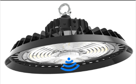 150W IP65 21000lm ডাই-কাস্ট UFO LED হাই বে লাইট 140LPW সঙ্গে দিবালোক বা শিল্প ও বাণিজ্যিক আলোর জন্য মোশন সেন্সর