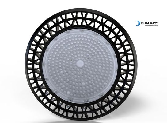 ডুয়ালরে অ্যালুমিনিয়াম হাউজিং UFO হাই বে লাইট HB5 সিরিজ ডালি ডিমিং 5 বছরের ওয়ারেন্টি সহ