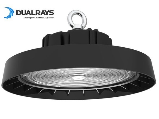 ডুয়ালরে ইন্ডাস্ট্রিয়াল UFO LED হাই বে লাইট HB3 সিরিজ 140LPW IK10 সুরক্ষা শস্যাগারগুলির জন্য