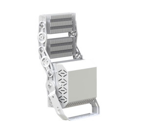 LED স্টেডিয়াম লাইট 750W ভার্টিক্যাল মডুলার স্টেডিয়াম লাইট সুপার ব্রাইটনেস IP66 মিনওয়েল ড্রাইভার