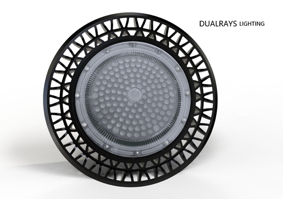 140LPW উচ্চ দক্ষতা 300W UFO LED হাই বে লাইট 60 ডিগ্রী 90 ডিগ্রী 120 ডিগ্রী বিম কোণ ঐচ্ছিক জন্য