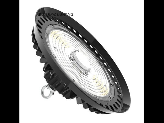 সুপারমার্কেট কারখানার জন্য জরুরি LED UFO হাই বে লাইট বেল লাইট 140LPW 200W