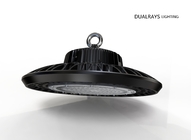 200W রড মাউন্টিং UFO হাই পাওয়ার লেড হাই বে লাইট, ডালি, পির, 1-10V ডাইমিং উপলব্ধ