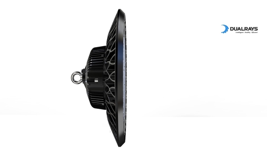 ওয়্যারহাউস স্টকিং UFO LED হাই বে লাইট 150W সঙ্গে CE CB ASS ROHS প্লান্ট ডিসপ্লের জন্য