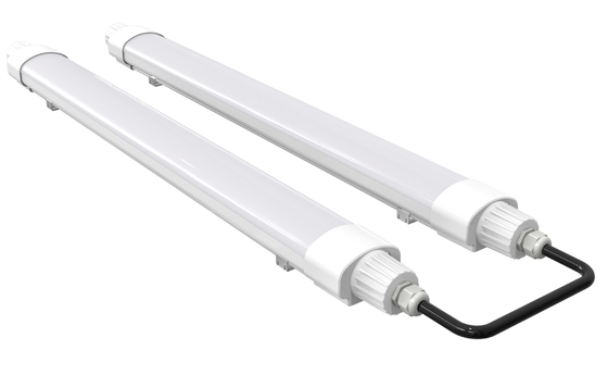 PC হাউজিং 5ft 50W LED ট্রাই প্রুফ LED লাইট ফিক্সচার 120LPW 160LPW 5 বছরের গ্যারান্টি