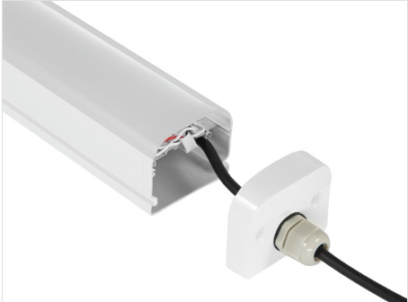 মাইক্রোওয়েভ সেন্সর সহ IP65 ওয়াটারপ্রুফ LED ট্রাই-প্রুফ লাইট 160LM/W Dualray D2 সিরিজ