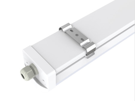 মাইক্রোওয়েভ সেন্সর সহ IP65 ওয়াটারপ্রুফ LED ট্রাই-প্রুফ লাইট 160LM/W Dualray D2 সিরিজ