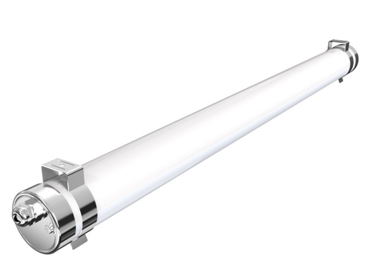 ডুয়ালরে LED ট্রাই প্রুফ লাইট 40W উচ্চ উজ্জ্বলতা IP69K IK10 160lm/w CE রিপোর্ট সহ