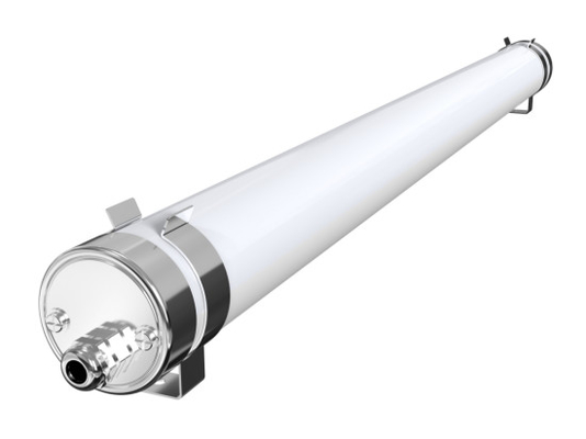 ডুয়ালরে LED ট্রাই প্রুফ লাইট 40W উচ্চ উজ্জ্বলতা IP69K IK10 160lm/w CE রিপোর্ট সহ