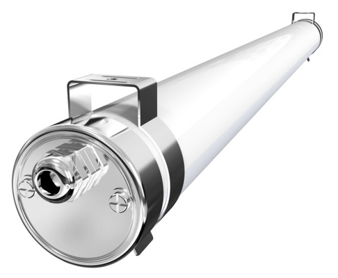 ডুয়ালরে LED ট্রাই প্রুফ লাইট 40W উচ্চ উজ্জ্বলতা IP69K IK10 160lm/w CE রিপোর্ট সহ