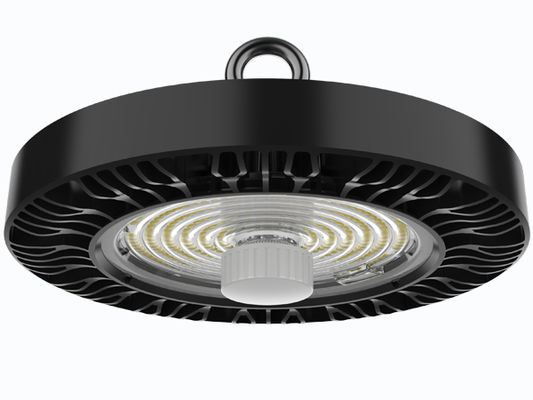 HB4H DIP সুইচযোগ্য পাওয়ার এবং 3CCT UFO LED উচ্চ বে লাইট 100W 150LPW, ঐচ্ছিকভাবে জরুরি অবস্থা ফাংশন সহ