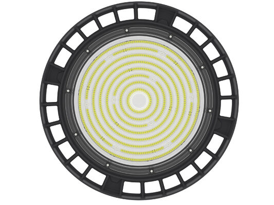 এইচবি 3 এইচ ডিআইপি সুইচযোগ্য পাওয়ার এবং 3 সিসিটি ইউএফও এলইডি হাই বে লাইট 100W 150LPW জরুরী ফাংশন সহ ঐচ্ছিক