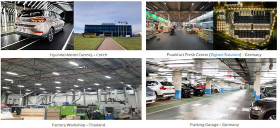 4FT/40W D4 LED আর্দ্রতা-প্রতিরোধী ল্যাম্প 160 LPW পর্যন্ত প্রস্তুত 4 সেন্সর প্লাগ এবং খেলুন গতি সেন্সর প্রকল্পের জন্য নমনীয়