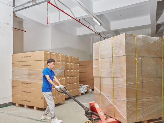 D4 LED আর্দ্রতা-নিরোধক ল্যাম্প ১৬০ এলপিডব্লিউ, জরুরি অবস্থার জন্য প্রস্তুত ৪W@৩ ঘণ্টা, প্লাগ অ্যান্ড প্লে, রক্ষণাবেক্ষণের জন্য সহজ​ পার্কিং গ্যারেজ এবং আলোর জন্য উপযুক্ত