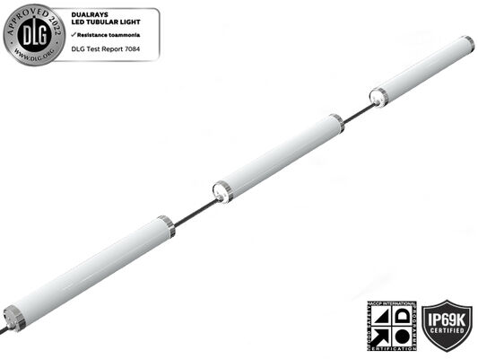 IP65 সুরক্ষা সহ 80W 15000mm আউটপুট এলইডি ওয়েদার প্রুফ লাইট