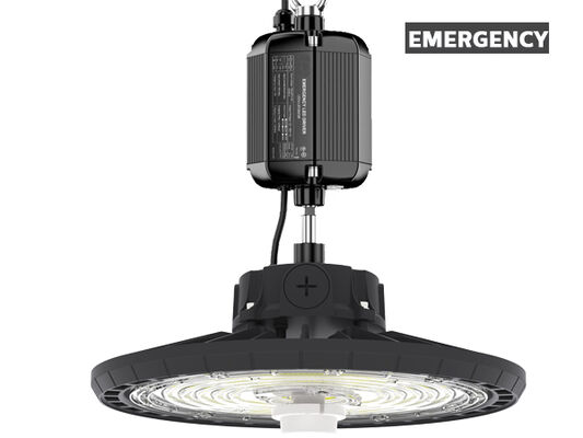 ইকোনমিক টাইপ HB2 DIP স্যুইচেবল পাওয়ার এবং 3CCT UFO LED হাইবে লাইট 100W 170LPW 5 - 15 মিটার মাউন্ট করা উচ্চতা সহ