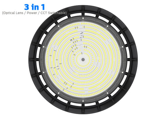 ইউরোপ ওয়্যারহাউস ENEC CE DUALRAYS Lighting HB5 হাই বে লাইট সঙ্গে ইমার্জেন্সি কিট 100w 150w 200w UFO Led হাই বে লাইট গুদামের জন্য