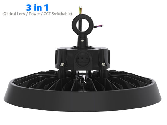 150W HB3 ইকো বিল্ট-ইন ড্রাইভার স্লিম সংস্করণ UFO LED লাইট 1-10V KNX ডিমিং সহ