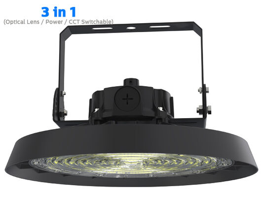 150W HB3 ইকো বিল্ট-ইন ড্রাইভার স্লিম সংস্করণ UFO LED লাইট 1-10V KNX ডিমিং সহ