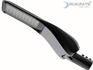 Dualray S4 সিরিজ 150W মাল্টিপল বিম অ্যাঙ্গেল আউটডোর LED স্ট্রিট লাইট IP66 ডুয়াল হুপ মাউন্টিং সিস্টেম