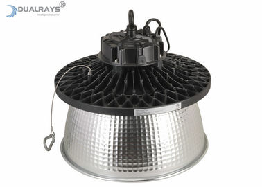 1-10V ডাইমিং UFO LED হাই বে লাইট 160LPW 50000H লাইফ স্প্যান CE RoHS তালিকাভুক্ত