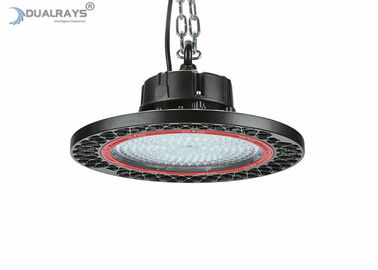 ওয়ার্কশপ অপটিক লেন্স UFO LED হাই বে লাইট শক প্রুফ লেভেল IK10 এয়ার ফ্লো হিট সিঙ্ক