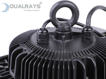 140LPW LED UFO হাই বে লাইটিং 200W ইন্ডাস্ট্রিয়াল ফ্যাক্টরি গুদাম ওয়ার্কশপ