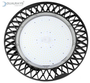 UFO LED হাই বে লাইট 150W 140LM/W IP66 DALI PIR 1to10V ডিমিং মোশন সেন্সর ইমার্জেন্সি