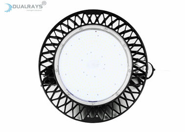IP66 200W ইন্ডাস্ট্রিয়াল UFO LED হাই বে লাইট 140Lm/w দক্ষতা 60°/90°/110° বিম কোণ