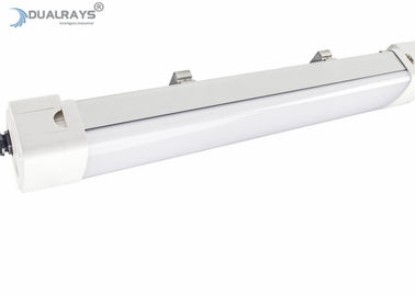 Dualrays D5 সিরিজ 80W 160LPW LED ট্রাই প্রুফ লাইট 1500mm 5000k হাই লুমেন ফ্ল্যাট গুদাম আলো