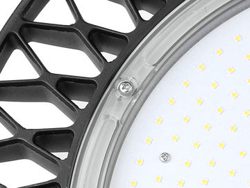 ডুয়ালরে 200W HB5 LED রাউন্ড হাই বে রড মাউন্টিং 60° 90° 120° বিম অ্যাঙ্গেল ঐচ্ছিক