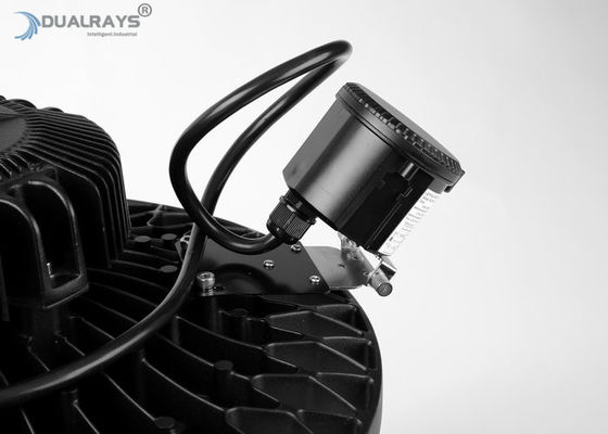 Dualrays 150W UFO LED হাই বে লাইট ফিক্সচার HB5 ওয়ার্কশপ ফিলিপ লুমিলেডস IP66 ওয়াটারপ্রুফ 95% দক্ষতা