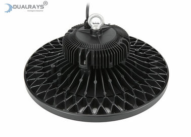 ডুয়েলরে 150W HB5 উচ্চ শক্তির LED UFO হাই বে লাইট যার সাথে ডাই কাস্টিং অ্যালুমিনিয়াম শেল চমৎকার তাপ অপসারণের জন্য