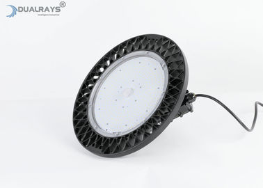 140LPW দক্ষতা UFO LED হাই বে লাইট 100 ওয়াট স্টোরের জন্য 5 বছরের ওয়ারেন্টি