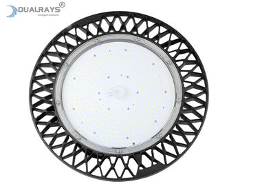 Dualrays 150W UFO LED হাই বে লাইট ফিক্সচার HB5 ওয়ার্কশপ ফিলিপ লুমিলেডস IP66 ওয়াটারপ্রুফ 95% দক্ষতা