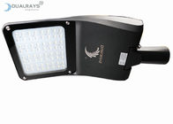 Dualray S4 সিরিজ 180W আউটডোর LED স্ট্রিট লাইট 140lmW রাগড ডাই কাস্ট অ্যালুমিনিয়াম হাউজিং