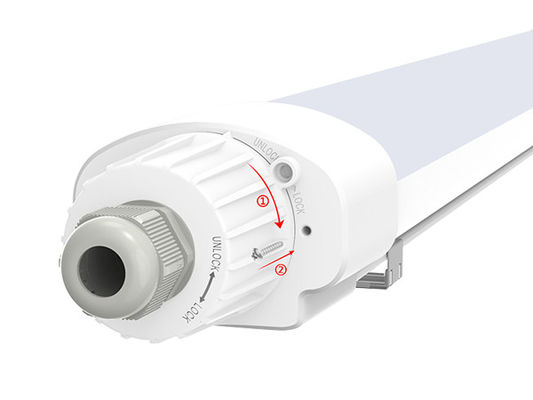 জলরোধী 20w 30w 40w 50w 150lpw LED ট্রাই প্রুফ ভ্যাপার লাইট ফিক্সচার প্যানেল