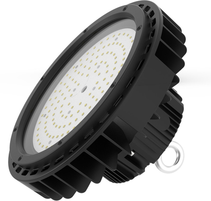 ডুয়ালরে 240W UFO LED হাই বে লাইট ডাই কাস্ট অ্যালুমিনিয়াম হাউজিং সাদা কভার