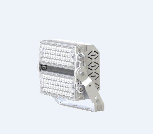 স্পোর্ট লাইটিং পেশাদার লেন্স 1-10V PWM DALI Zigbee কন্ট্রোলের জন্য ডিজাইন করা 600W LED স্পোর্টস গ্রাউন্ড ফ্লাডলাইট