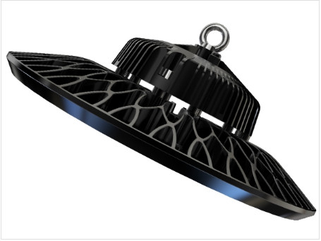 UFO LED হাই বে লাইট 150W 140LM/W IP66 DALI PIR 1to10V ডিমিং মোশন সেন্সর ইমার্জেন্সি