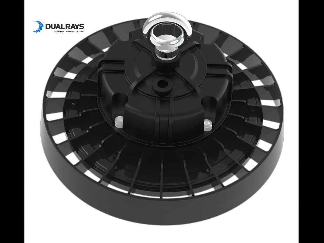 ফ্লিকার ফ্রি LED UFO হাই বে লাইট বেল 100W 140LPW IP65 IK08 Meanwell LUXEON