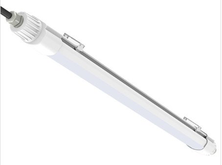 গুদাম প্রয়োগ করা 1200mm LED ট্রাই প্রুফ লাইট 160LPW 40W ফুল পিসি হাউজিং দীর্ঘ জীবন
