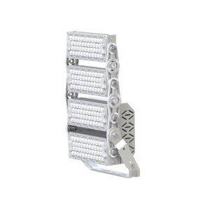 ফুটবল কোর্টের জন্য আলাদা বিম অ্যাঙ্গেল সহ 400W LED ফ্লাড লাইট IP66 150LPW