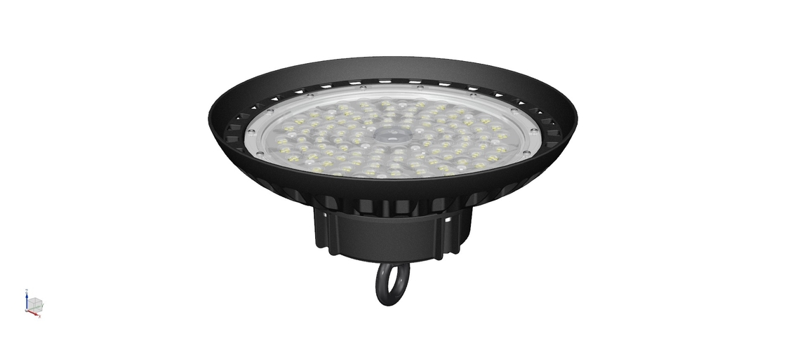 ইন্ডাস্ট্রিয়াল লাইটিং UFO LED হাই বে লাইট 150W ওয়াটারপ্রুফ 160LPW দক্ষতা নেদারল্যান্ডস ওয়্যারহাউস ইন স্টক