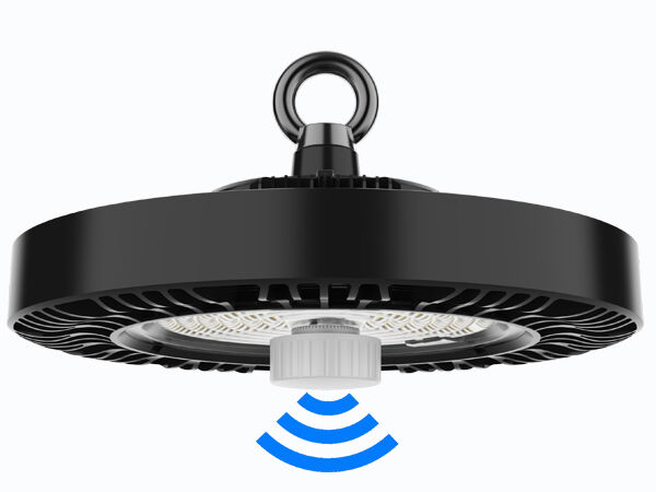 DUALRAYS লাইটিং HB4H 150W UFO হাই বে লাইট 27750lm 185lm/W IP65 IK08 DALI ENEC CE RoHS IES LDT গুদাম আলো