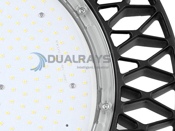 পির ডিমিং সার্সার 140LPW 200W UFO LED হাই বে লাইট বেল IP65 বিন অ্যাঙ্গেল ঐচ্ছিক