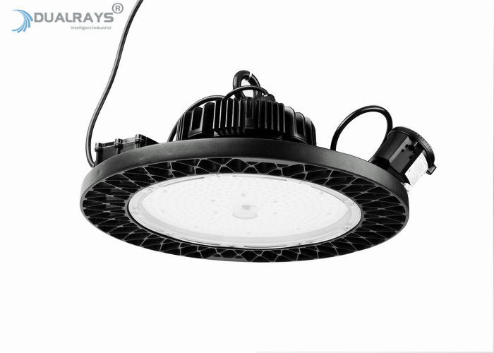 140LM/W 240W UFO LED হাই বে লাইট IP66 PMMA লেন্স 3030 চিপস 5 বছরের ওয়ারেন্টি