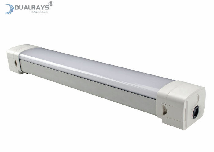 ট্রেন বাস স্টেশন এবং সুপারমার্কেটের জন্য Dualray D5 সিরিজ 60W Luminaire প্রলিপ্ত ট্রাই প্রুফ লাইট 5ft